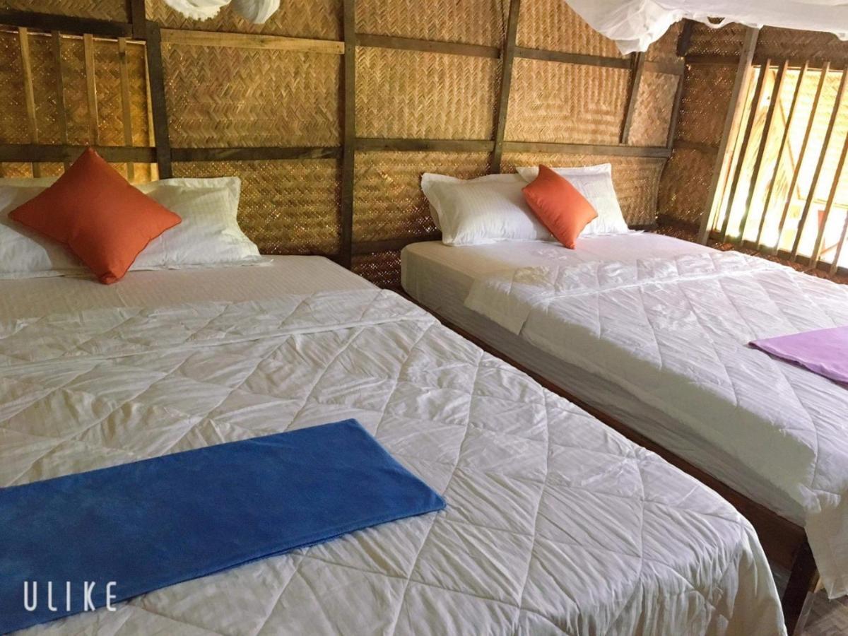 Villa Sunny Field Eco Stilt House Cat Tien Exterior foto